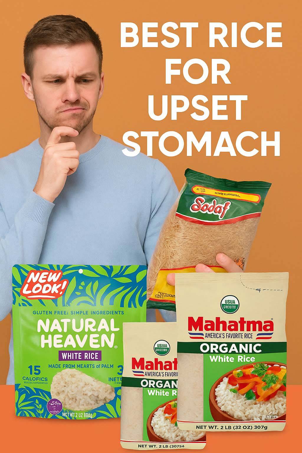 best rice for upset stomach