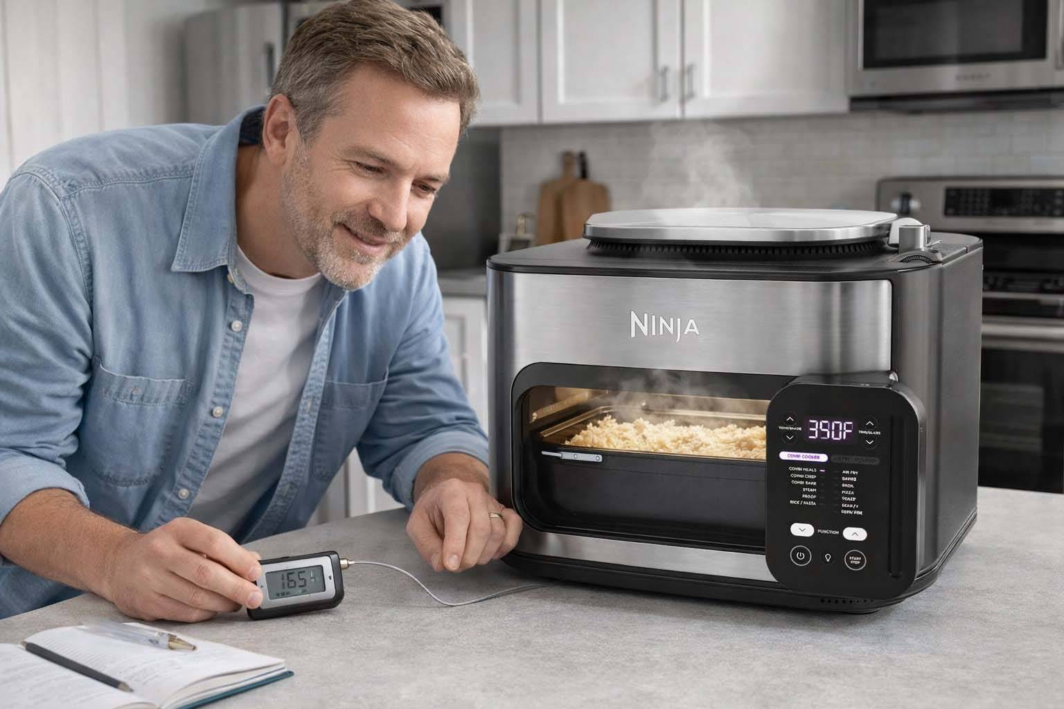 Frozen Food Prep Reheating Rice
