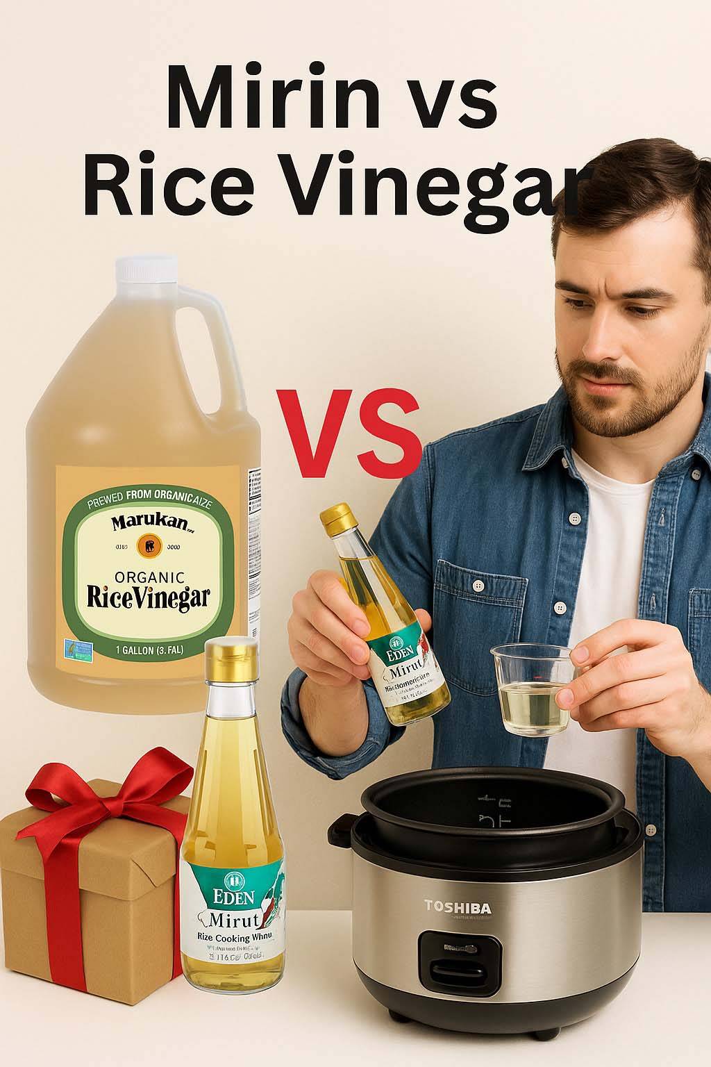 Mirin vs Rice Vinegar