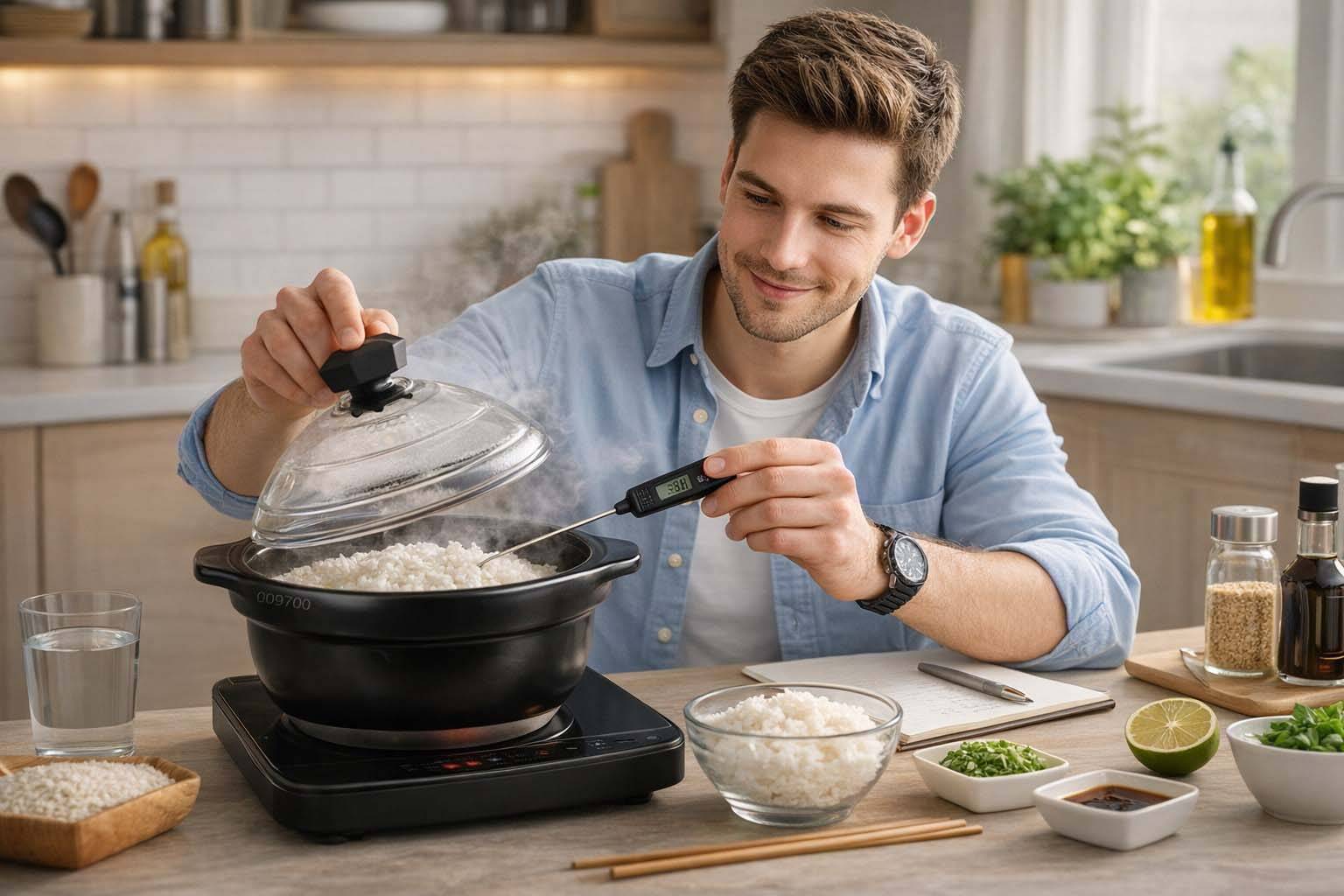 Reheating Rice Temperature
