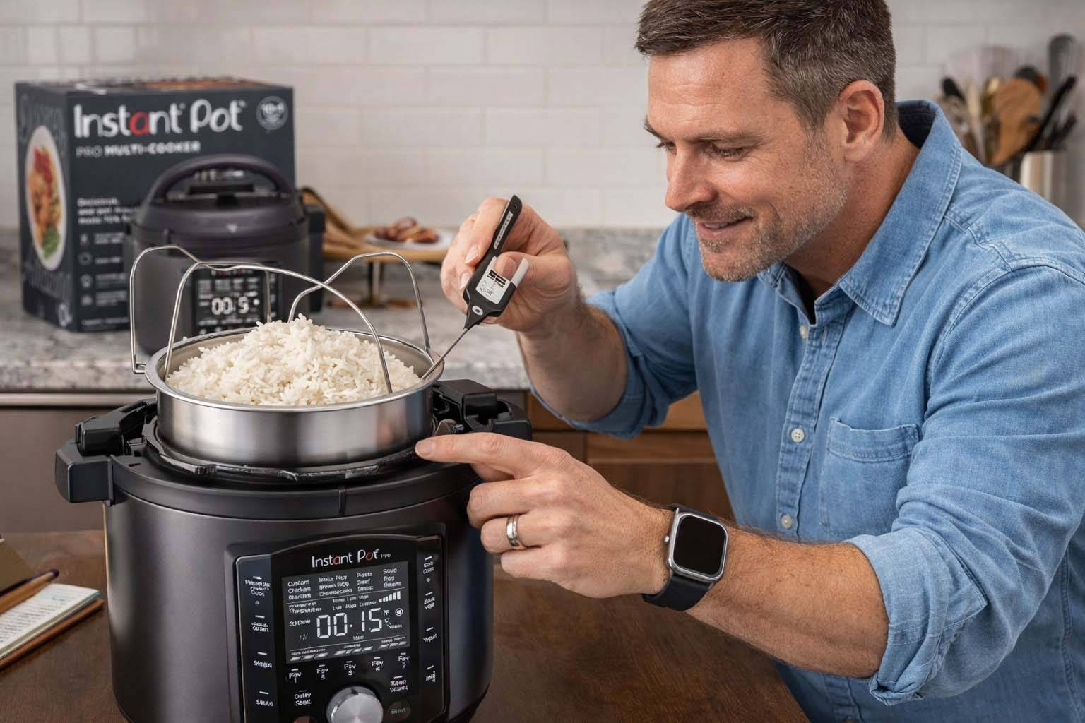 Reheating Rice with a Steamer