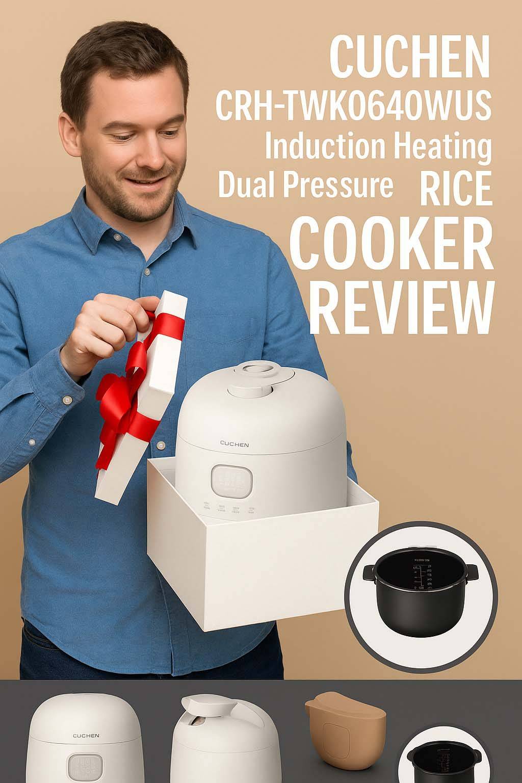 Cuchen CRH-TWK0640WUS Induction Heating Dual Pressure Rice Cooker Review