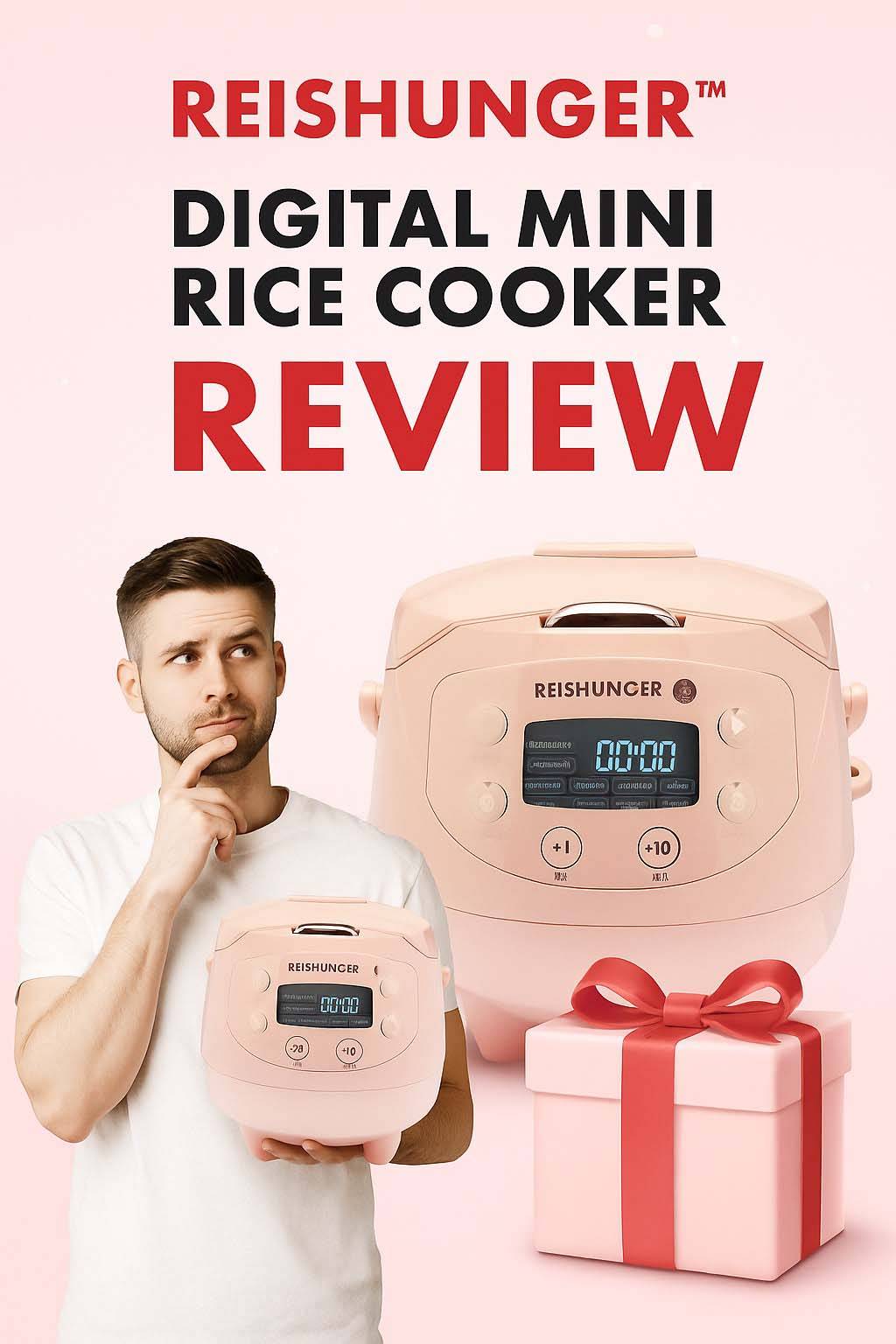 Reishunger Digital Mini Rice Cooker Reishunger Digital Mini Rice Cooker