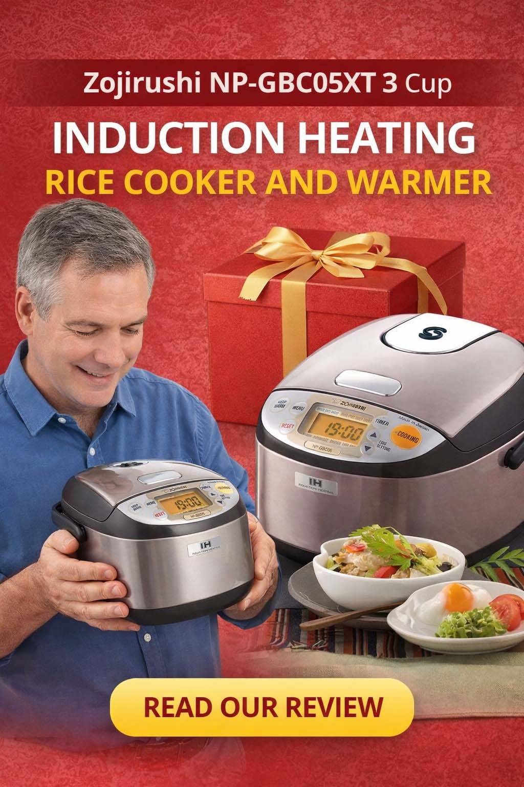 Zojirushi Np-Gbc05xt 3 Cup Induction Heating Rice Cooker And Warmer