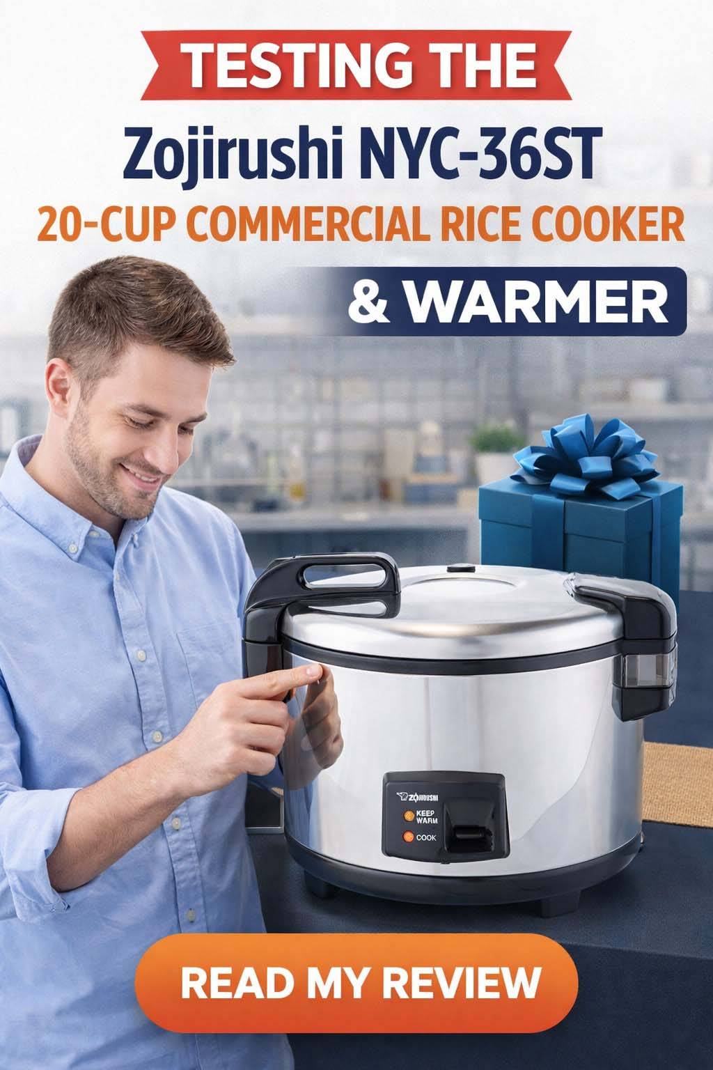 Zojirushi Nyc-36st 20 Cup Commercial Rice Cooker And Warmer