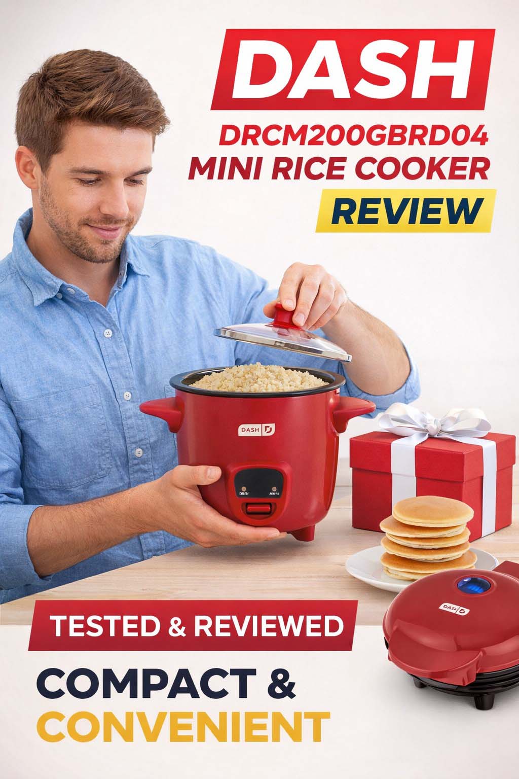 Dash Drcm200gbrd04 Mini Rice Cooker Review Dash Drcm200gbrd04 Mini Rice Cooker Review