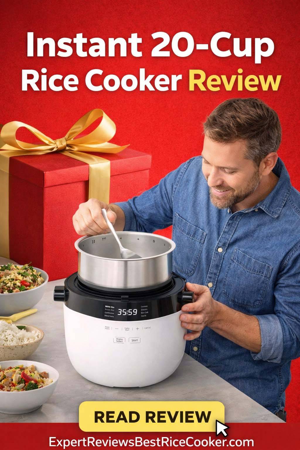 Instant 20 Cup Rice Cooker Review 1