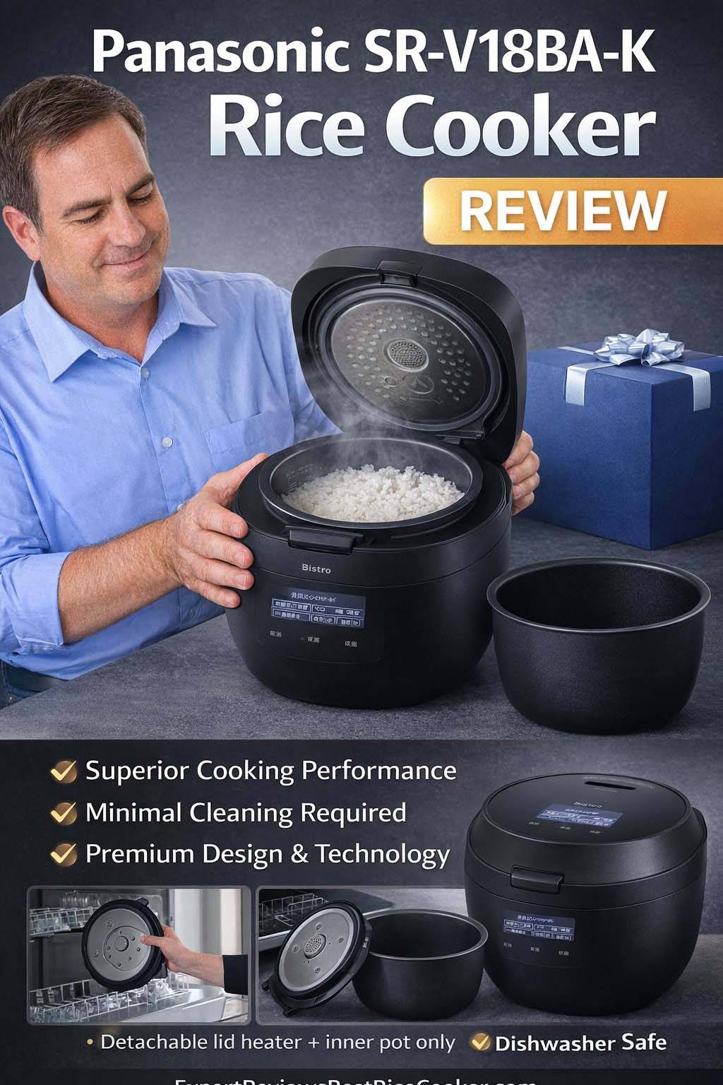 SR-V18BA-K Panasonic Rice Cooker Review