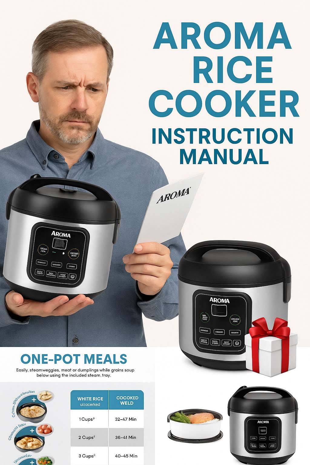 Aroma Rice Cooker Instruction Manual Aroma Rice Cooker Instruction Manual