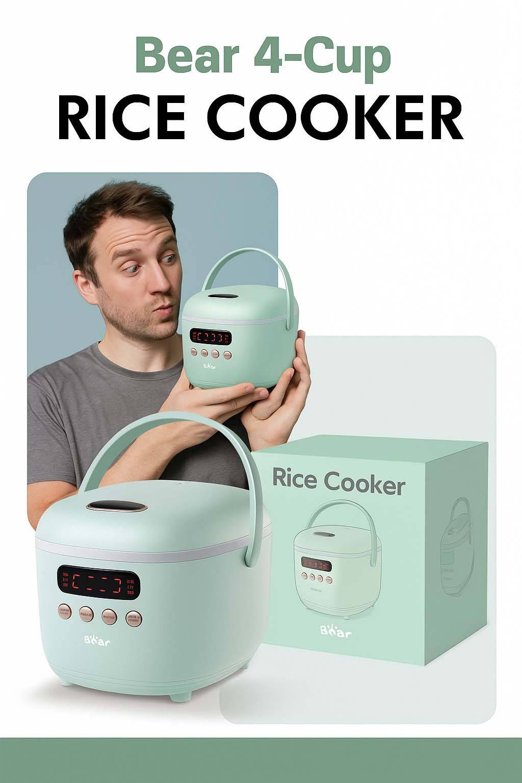 DFB-B20K1 bear rice cooker 4 cups