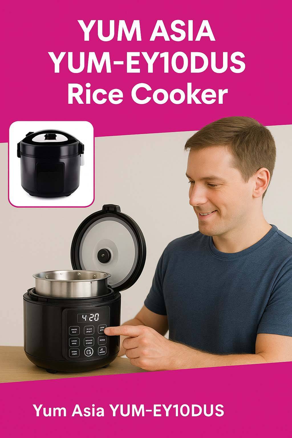 Yum Asia YUM-EY10DUS Rice Cooker