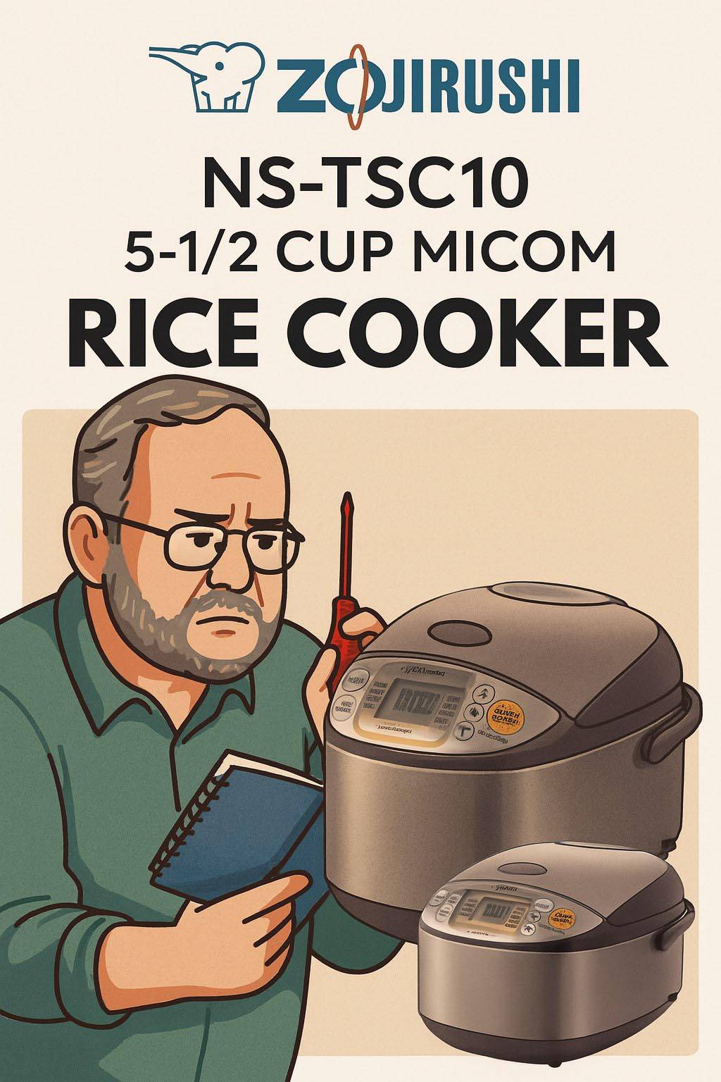 Zojirushi NS-TSC10 5-1/2-Cup Micom Rice Cooker Zojirushi NS-TSC10 5-1/2-Cup Micom Rice Cooker