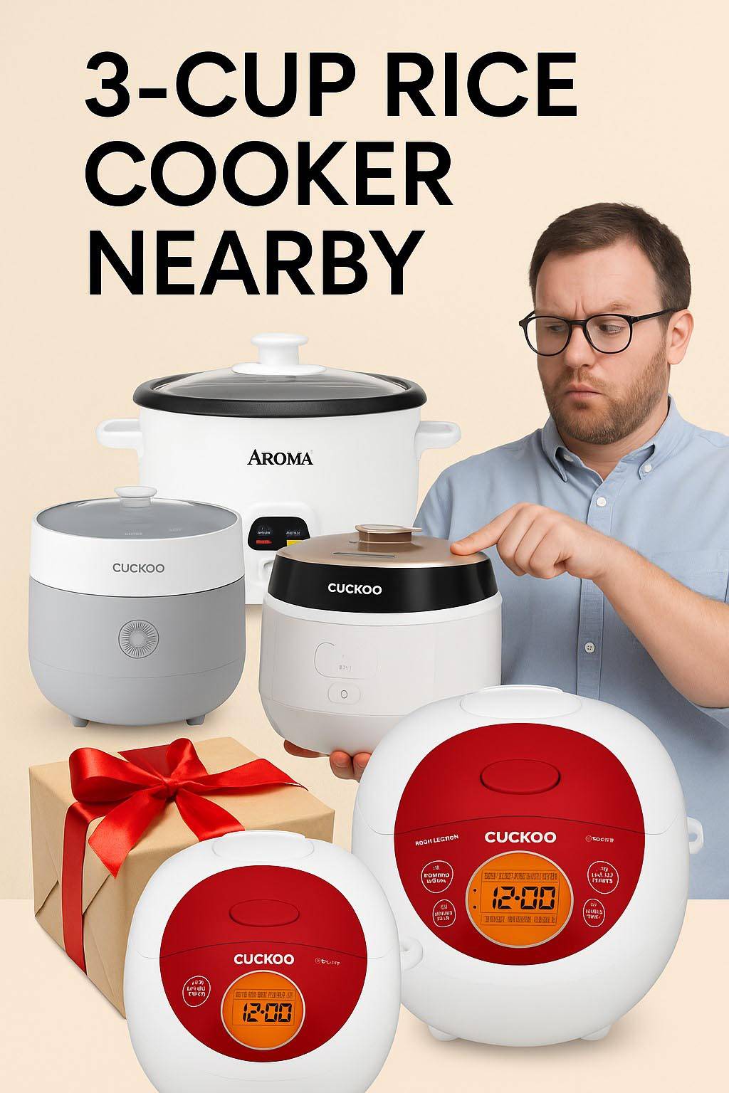 3 cup rice cooker nearby