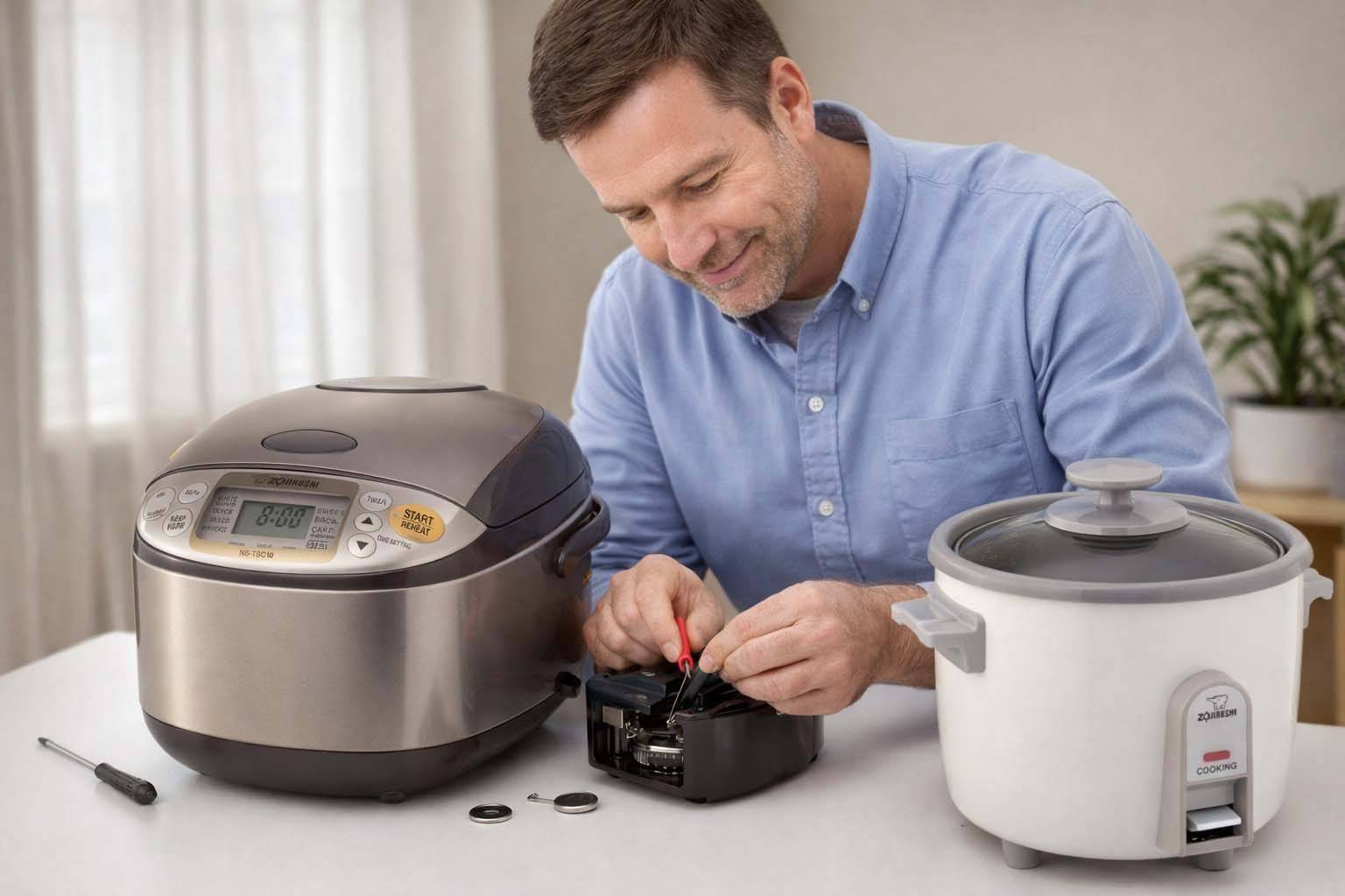 How To Replace Battery In Zojirushi Rice Cooker