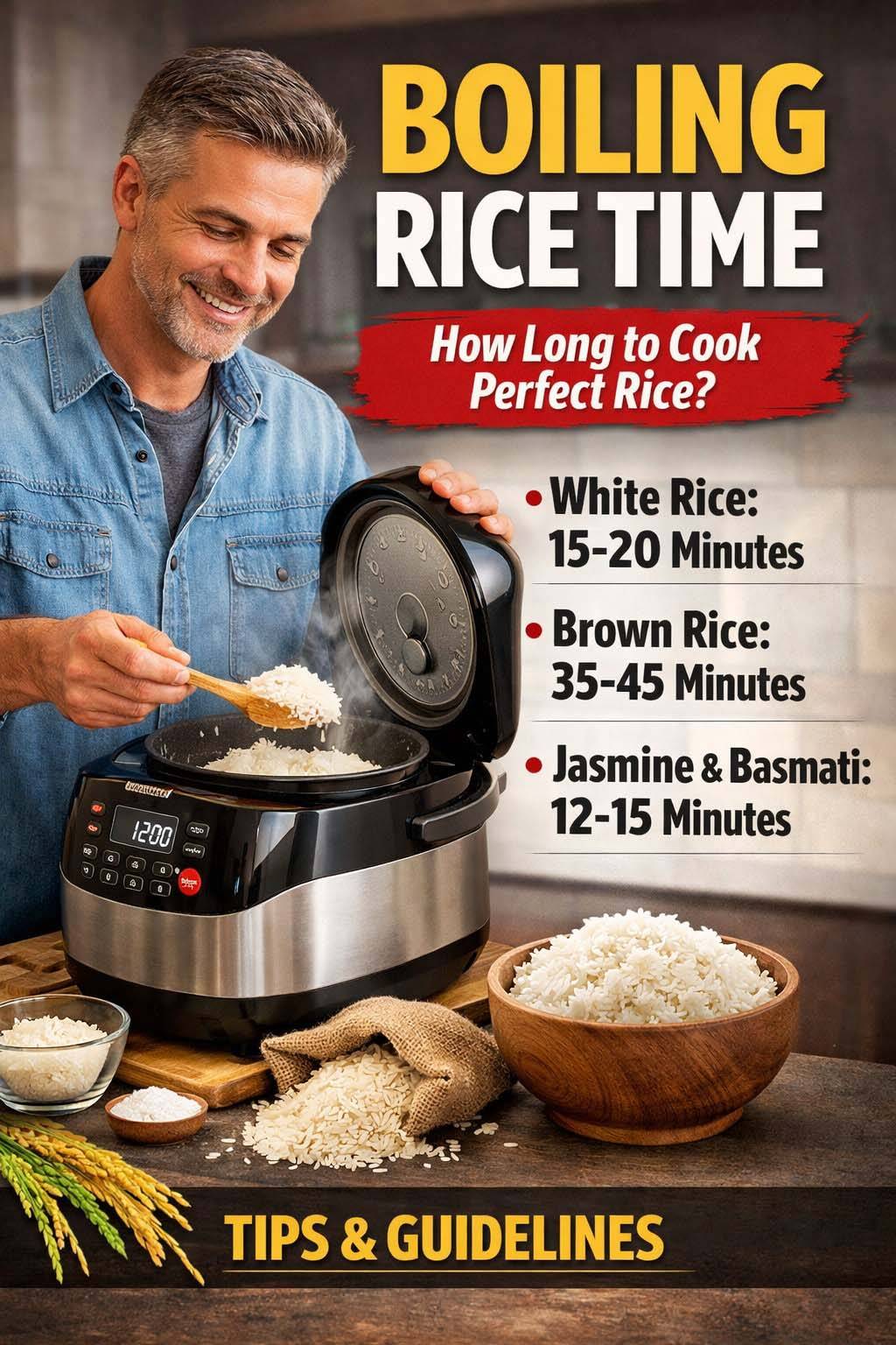Boiling Rice Time