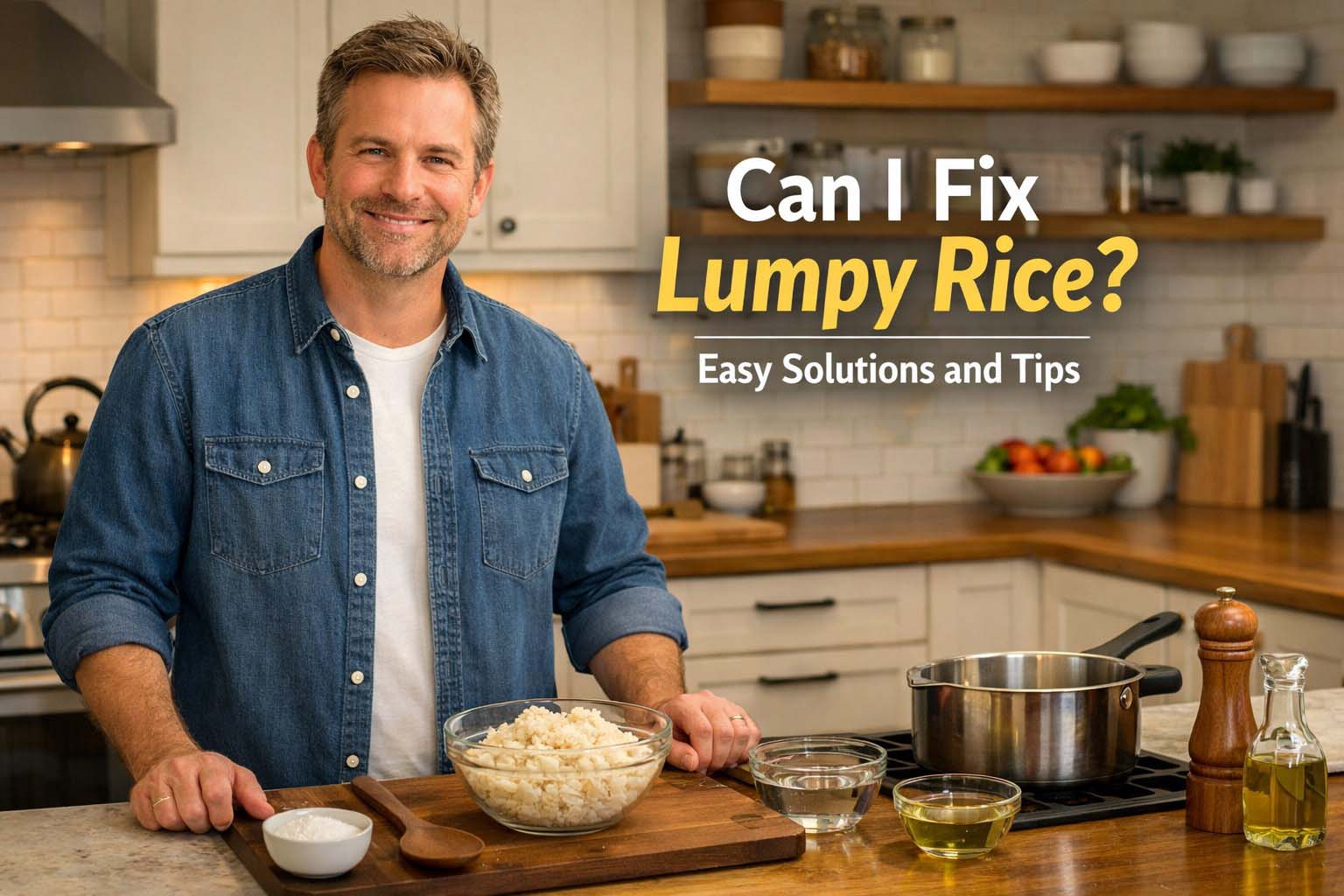 Can I Fix Lumpy Rice