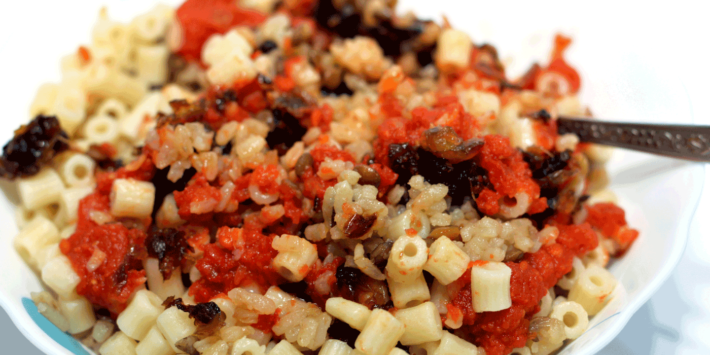 egyptian koshari recipe