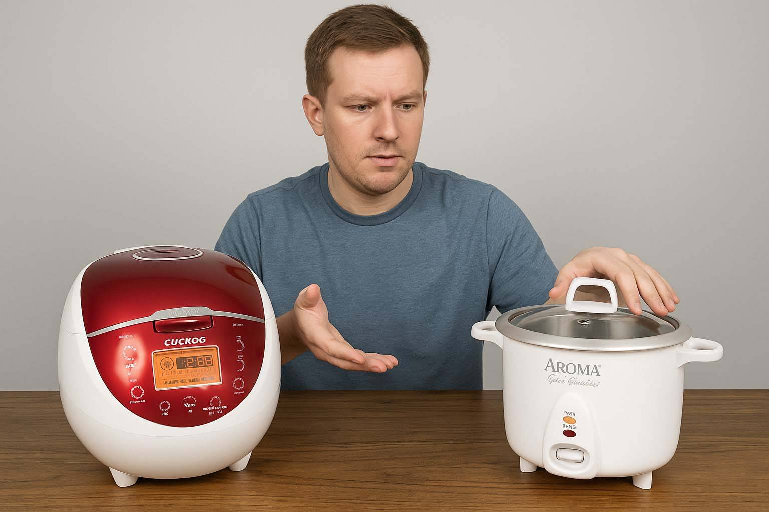 Difference between Nonstick and Stainless Steel Rice Cookers