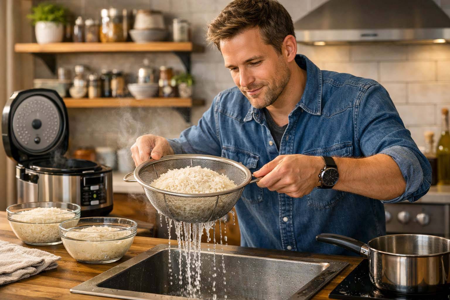 Draining: Tips and Techniques in the context of rice