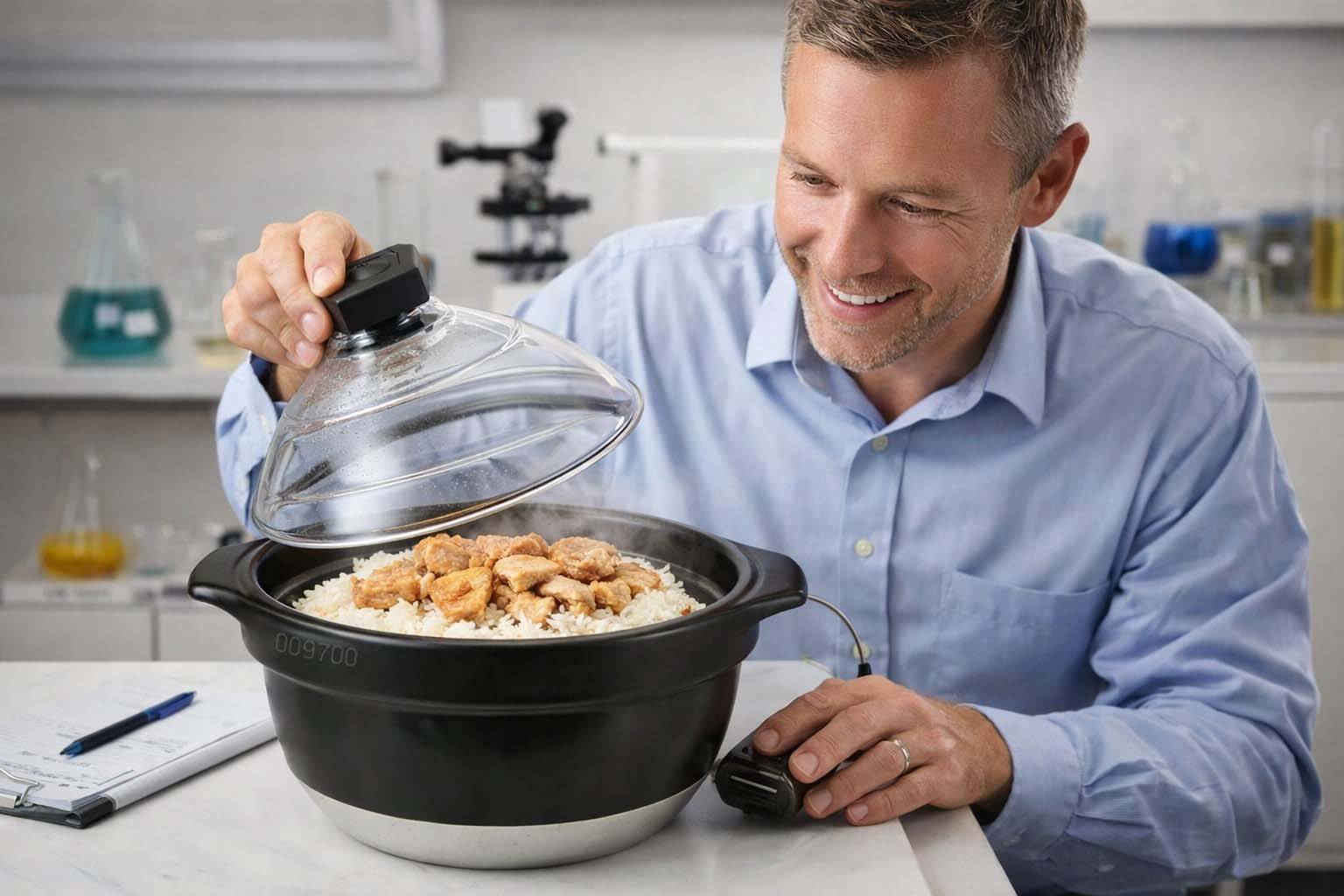 Reheating Rice and Chicken