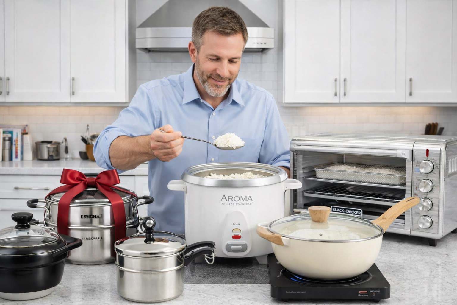 Reheating Rice without Microwave