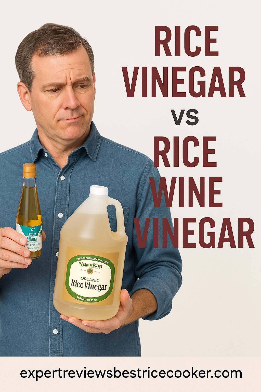Rice Vinegar vs Rice Wine Vinegar