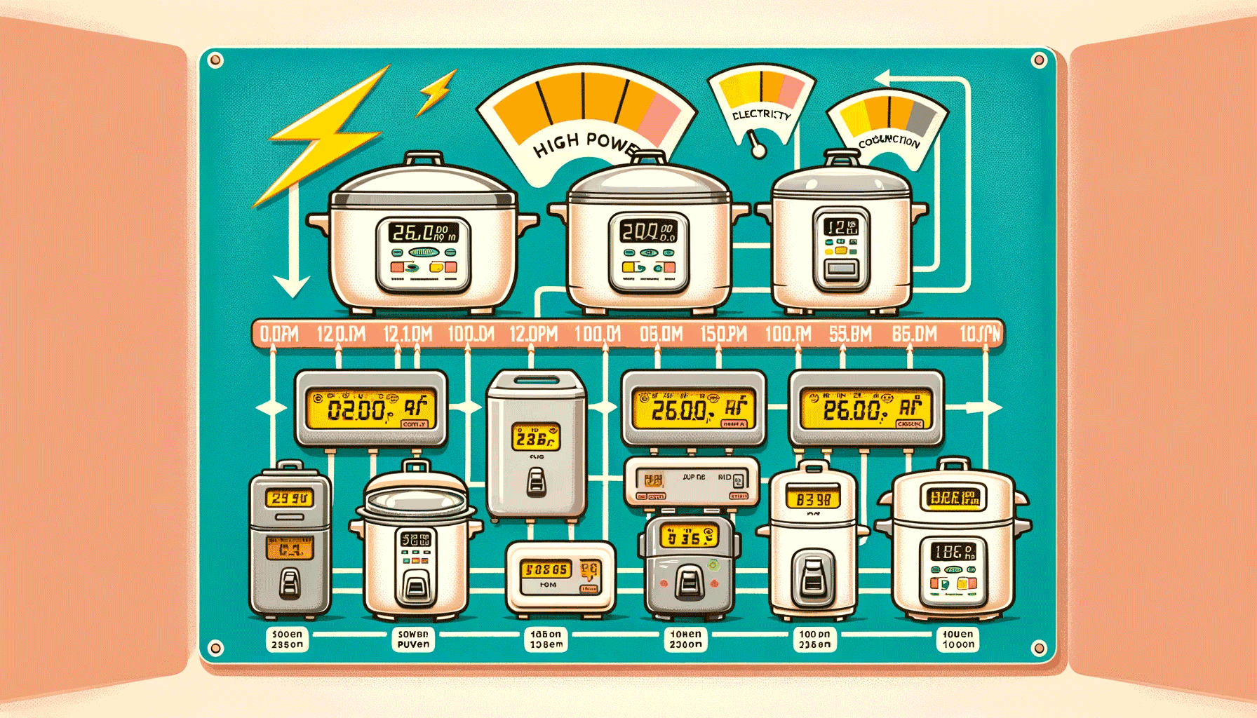 how-do-different-power-ratings-of-rice-cookers-affect-their-electricity