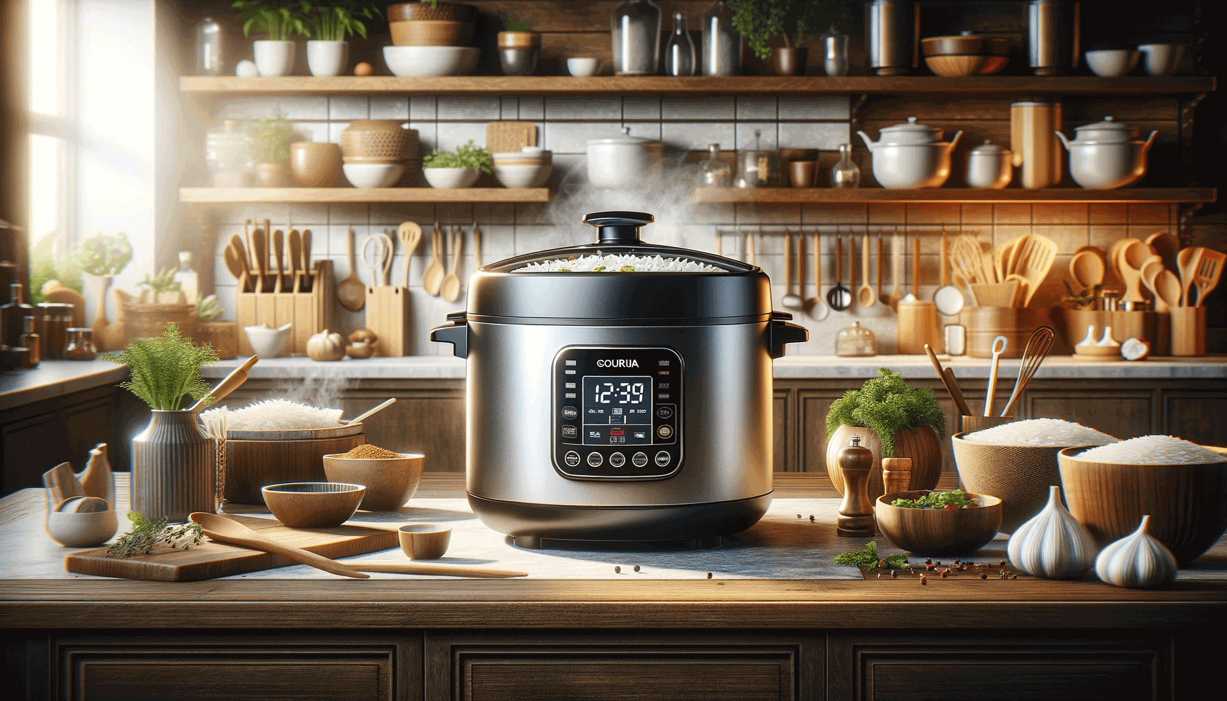 how to assemble gourmia rice cooker