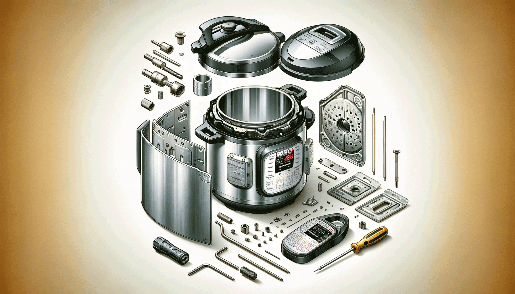 how to assemble instant pot rice cooker