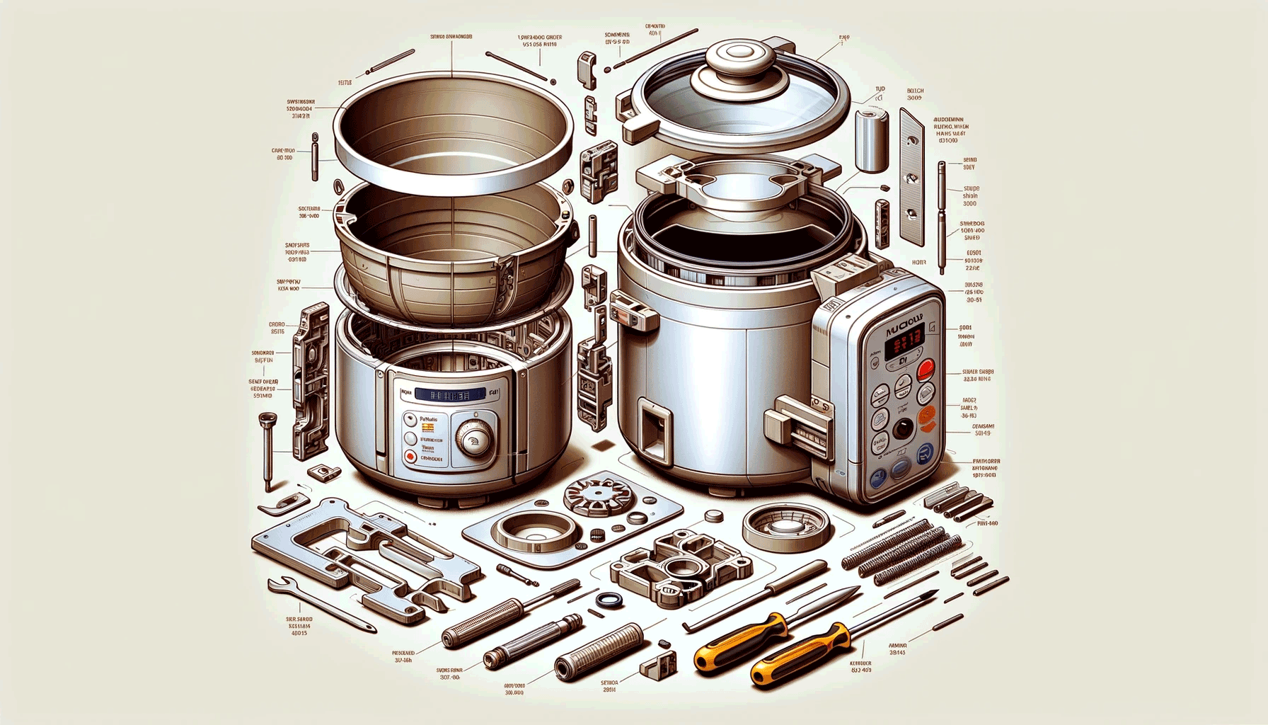 Step By Step Guide How To Assemble Non Teflon Rice Cooker