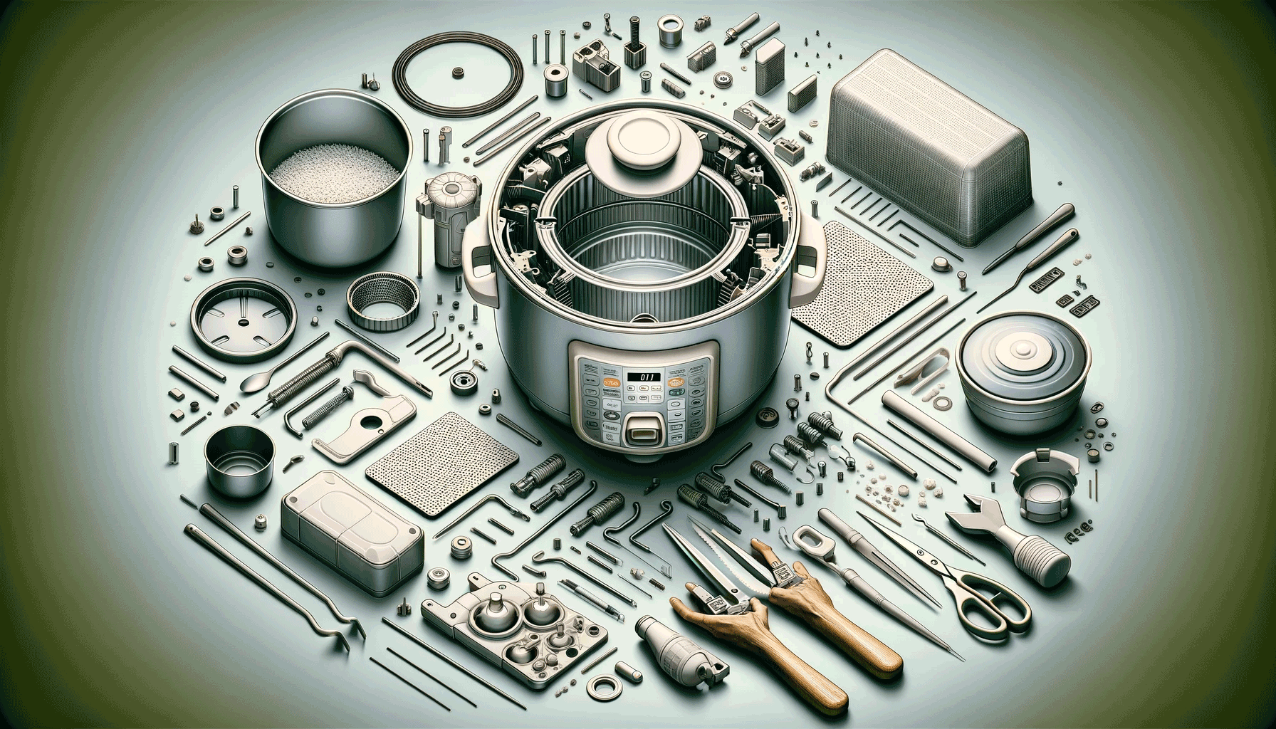 how to assemble rice cooker
