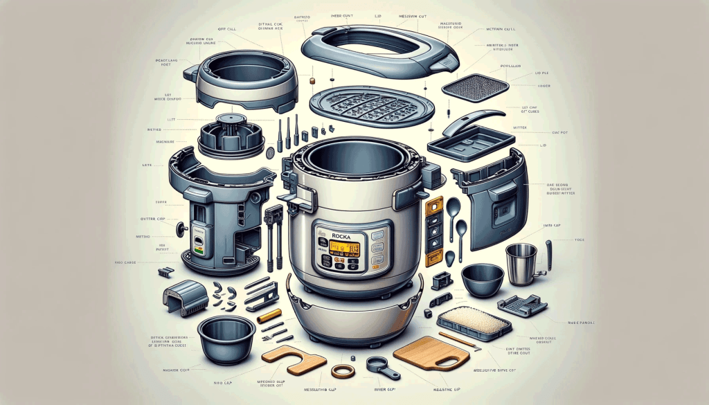 parts and accessories of digital rice cookers
