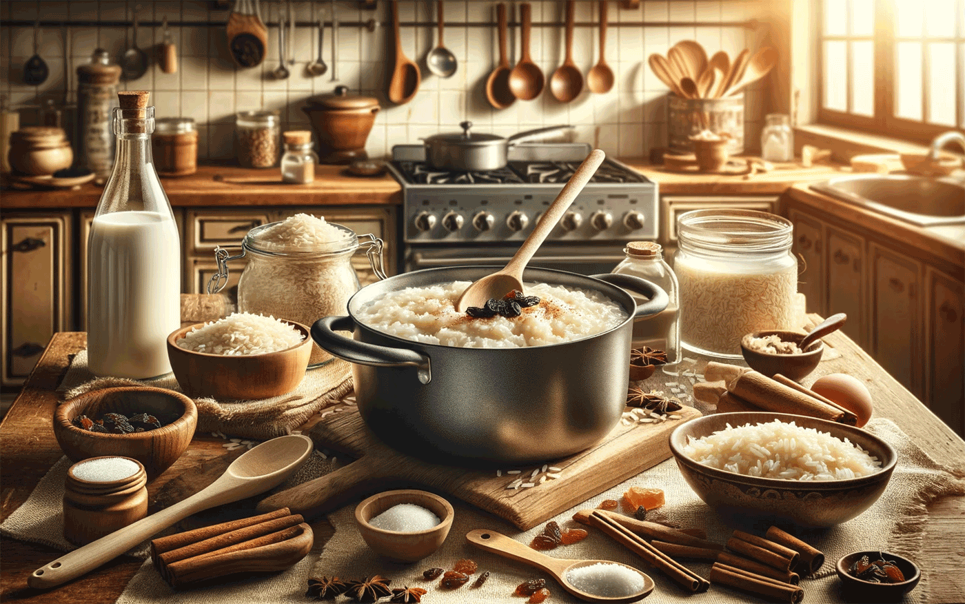 rice pudding recipe with cooked rice