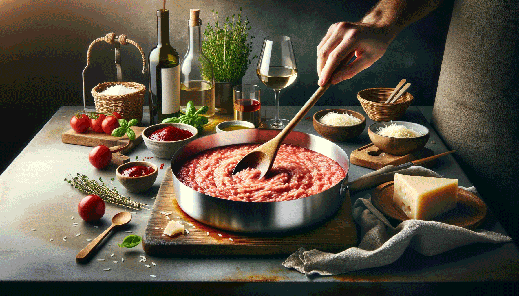 camargue rice risotto