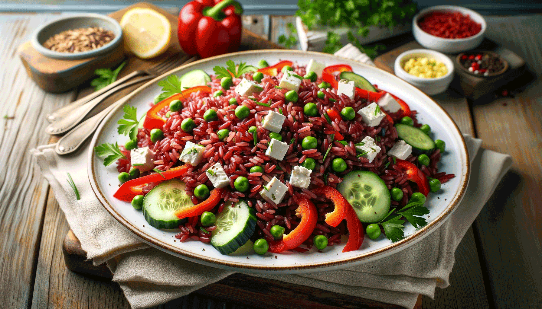 camargue rice salad