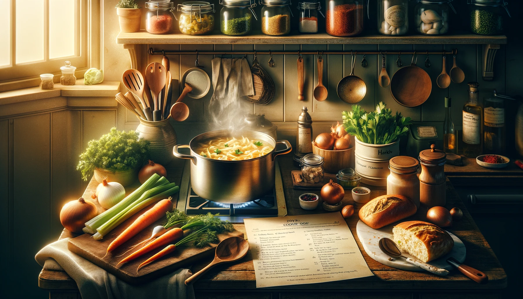 chicken noodle soup recipe