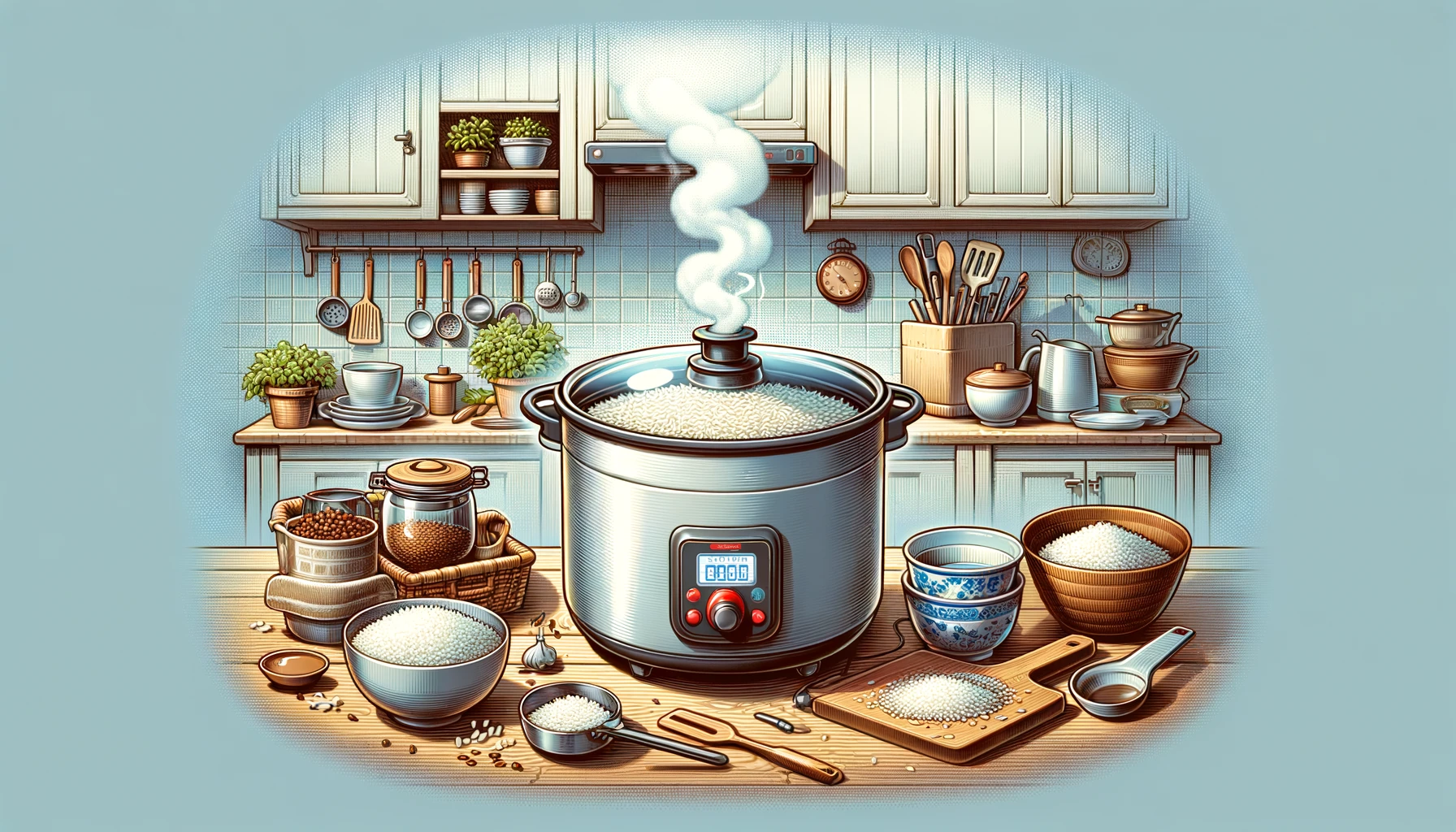 how does tatung rice cooker work
