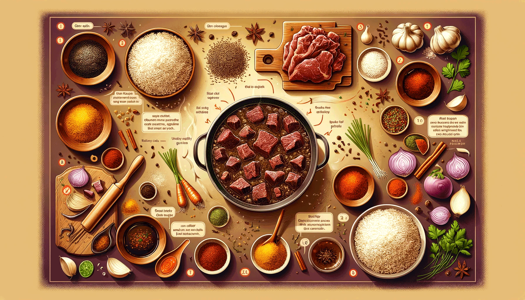 how to cook beef pilau rice