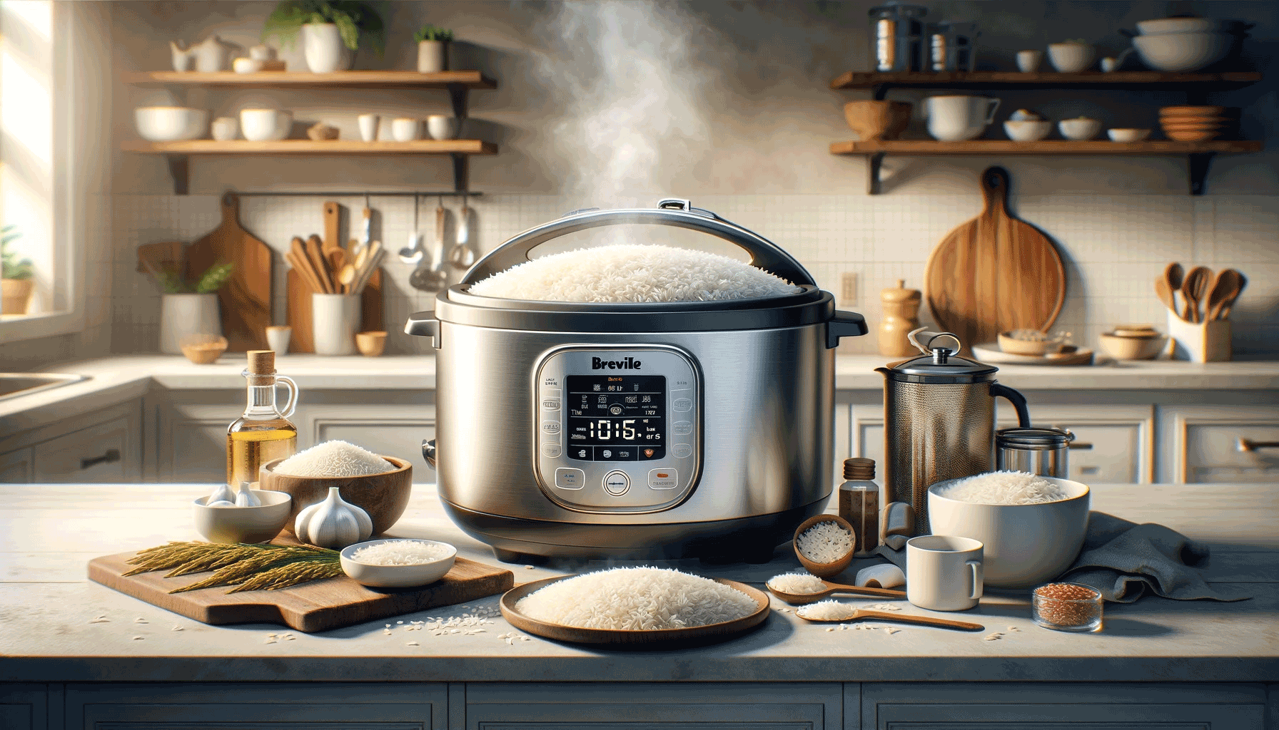 How To Cook Rice In A Breville Rice Cooker The Risotto Plus