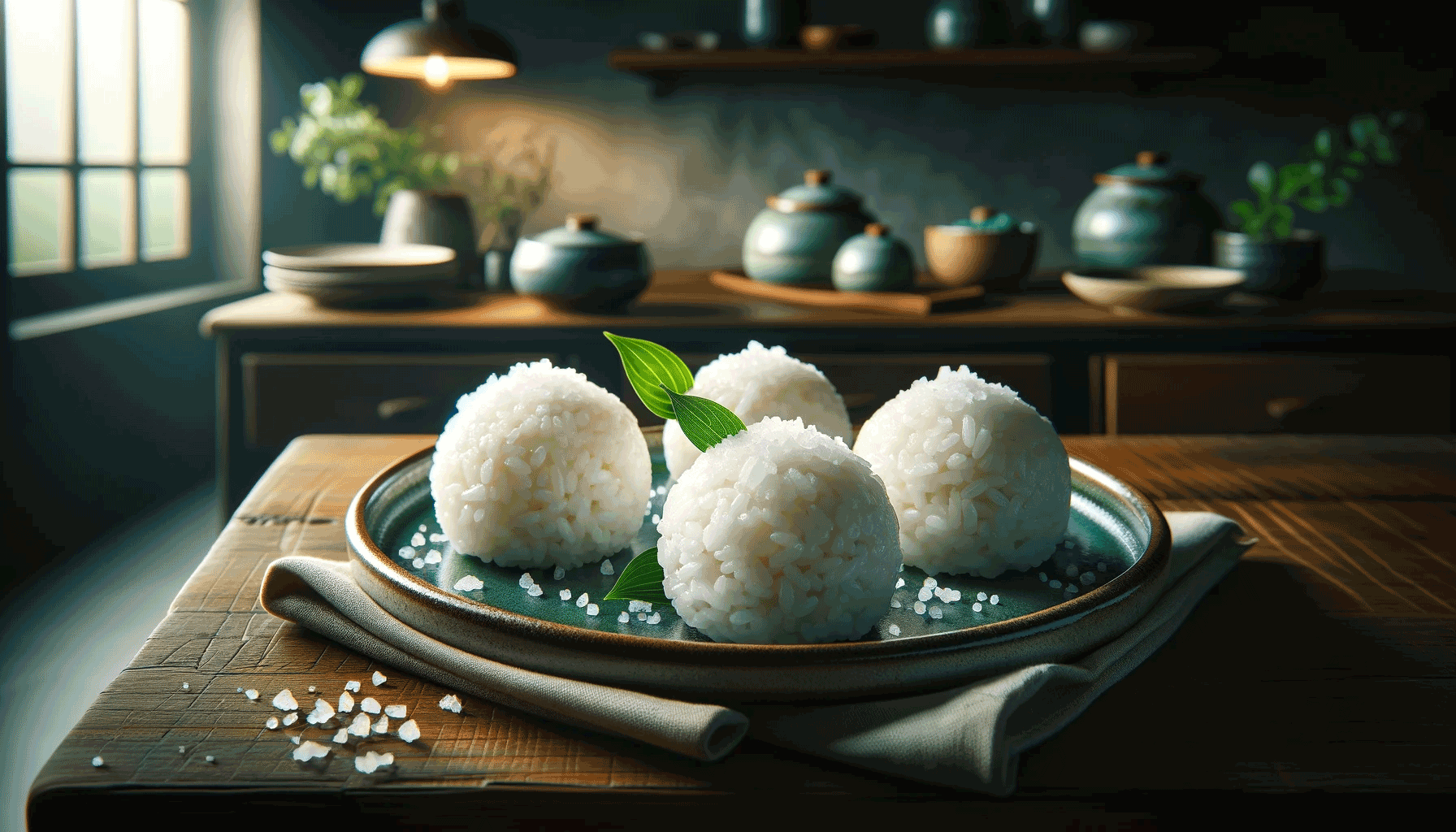 salty rice balls