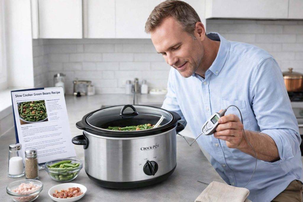 Slow Cooker Green Beans Recipe