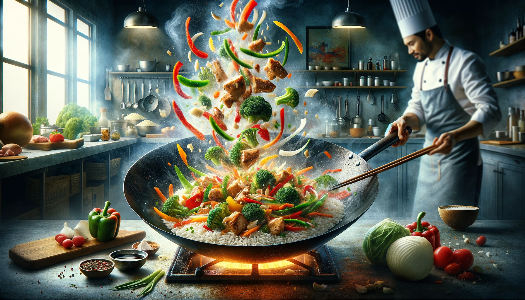 can you use risotto rice for stir fry