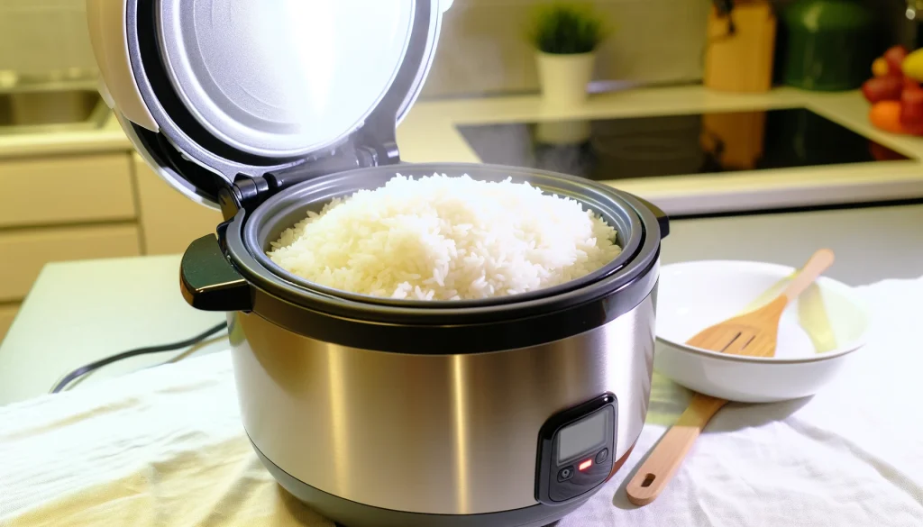 cook white rice in a oster rice cooker