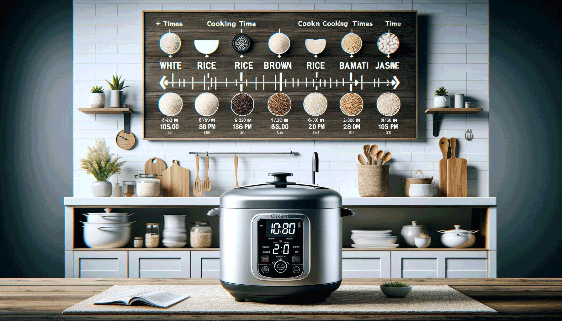cuisinart rice cooker cooking time chart