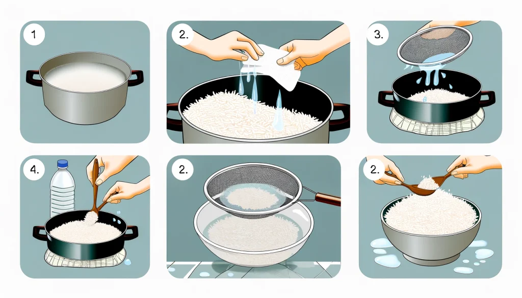 fix sticky basmati rice