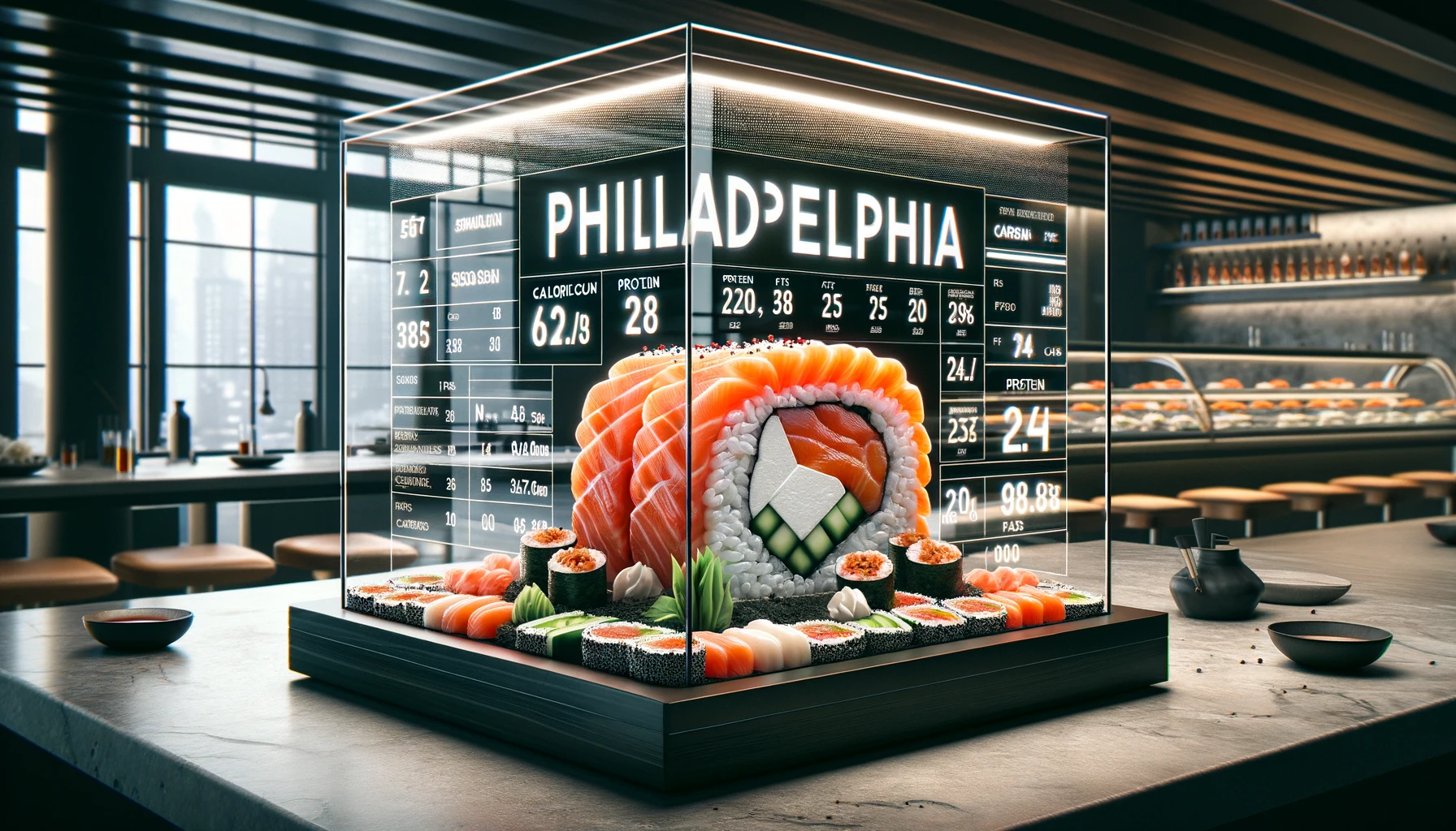 how many calories in a philadelphia roll