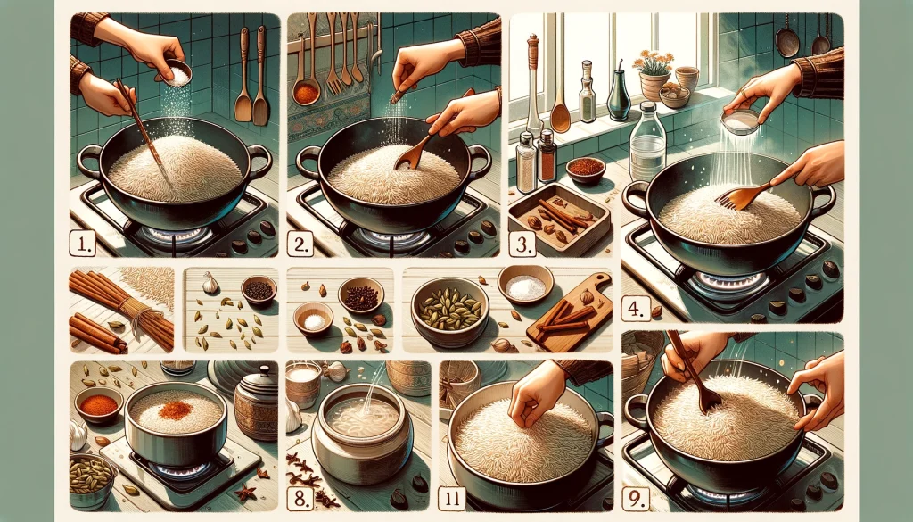make fragrant basmati rice