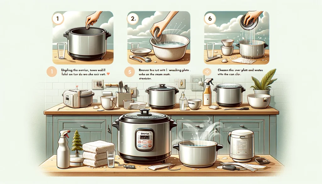 Cleaning and Maintenance of imusa rice cooker