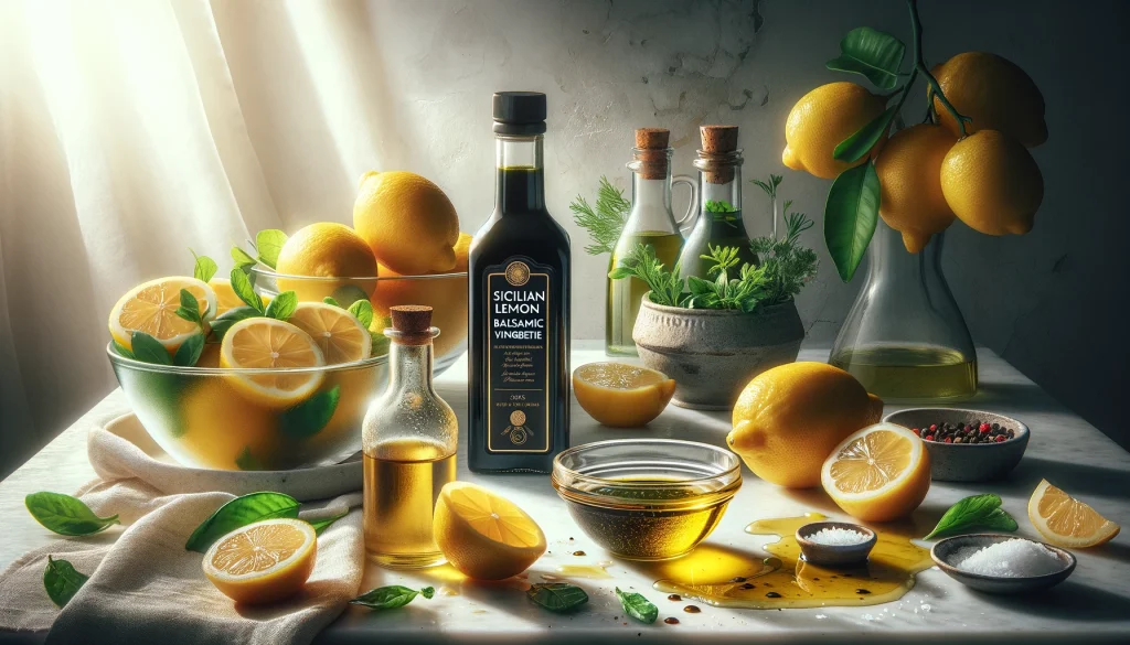 Sicilian Lemon Balsamic Vinaigrette