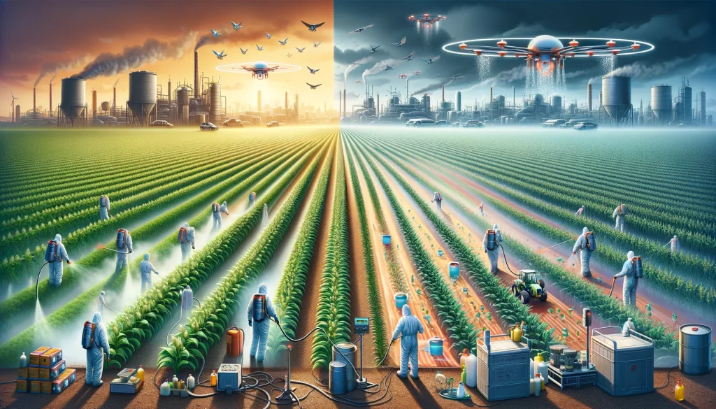 biotechnology lead to a decrease in the use of pesticides